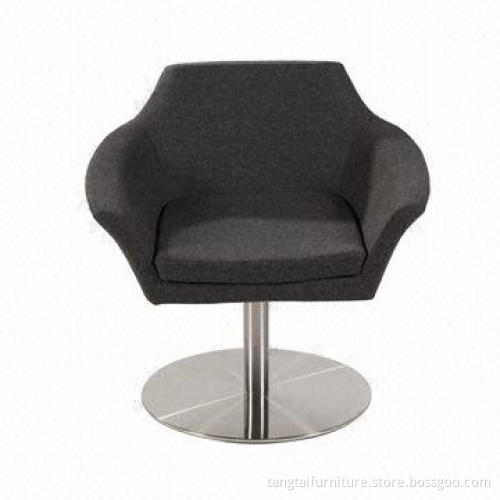 Swivel Office Task Chair, Made of PU/Fabric and Stainless Steel Materials, ODM/ODM Orders Available
